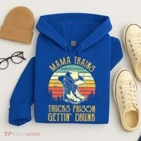 Mama Trains Trucks Prison Getting Drunk Country Music Hoodie thumb 4
