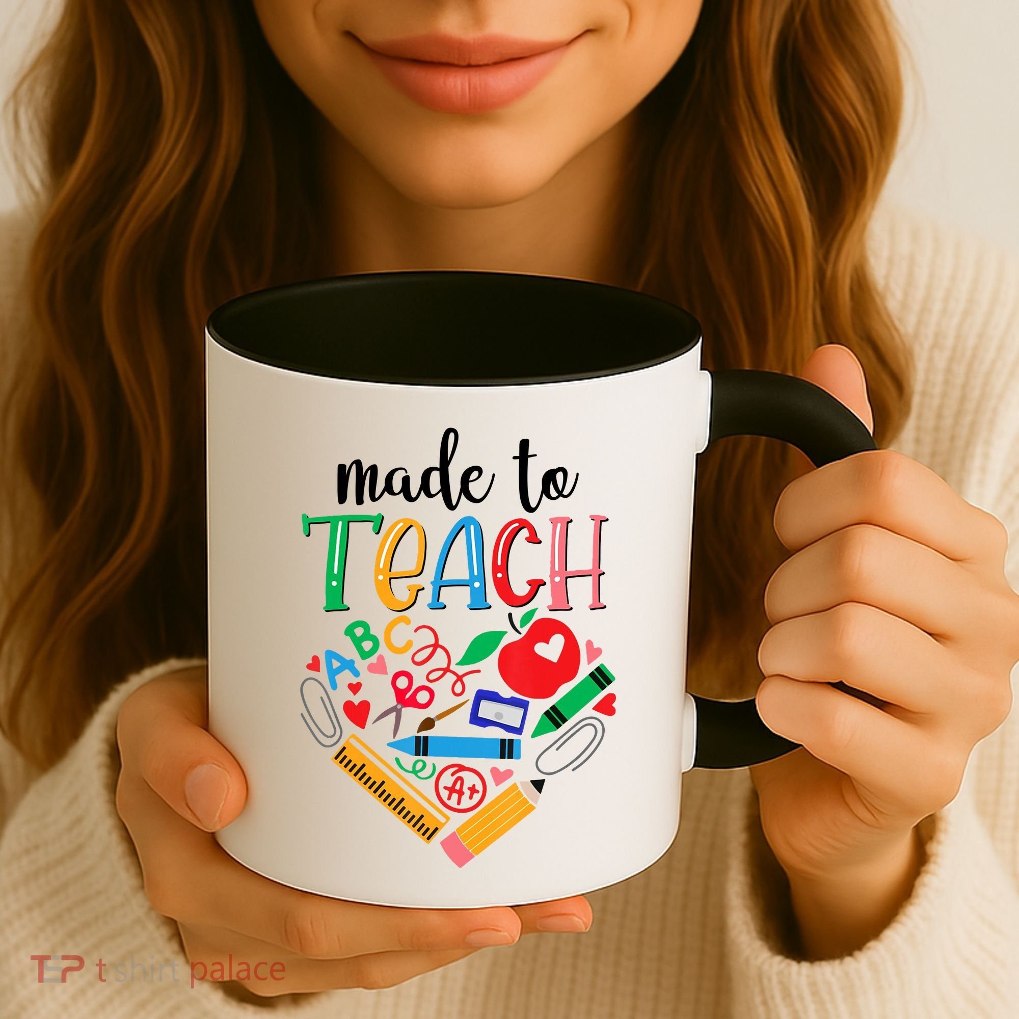 Made To Teach Gift For Teacher Coffee Mug