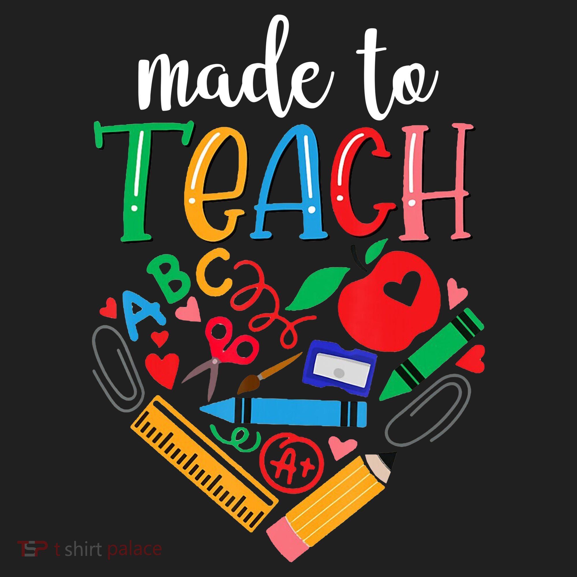 Made To Teach Gift For Teacher Tumbler