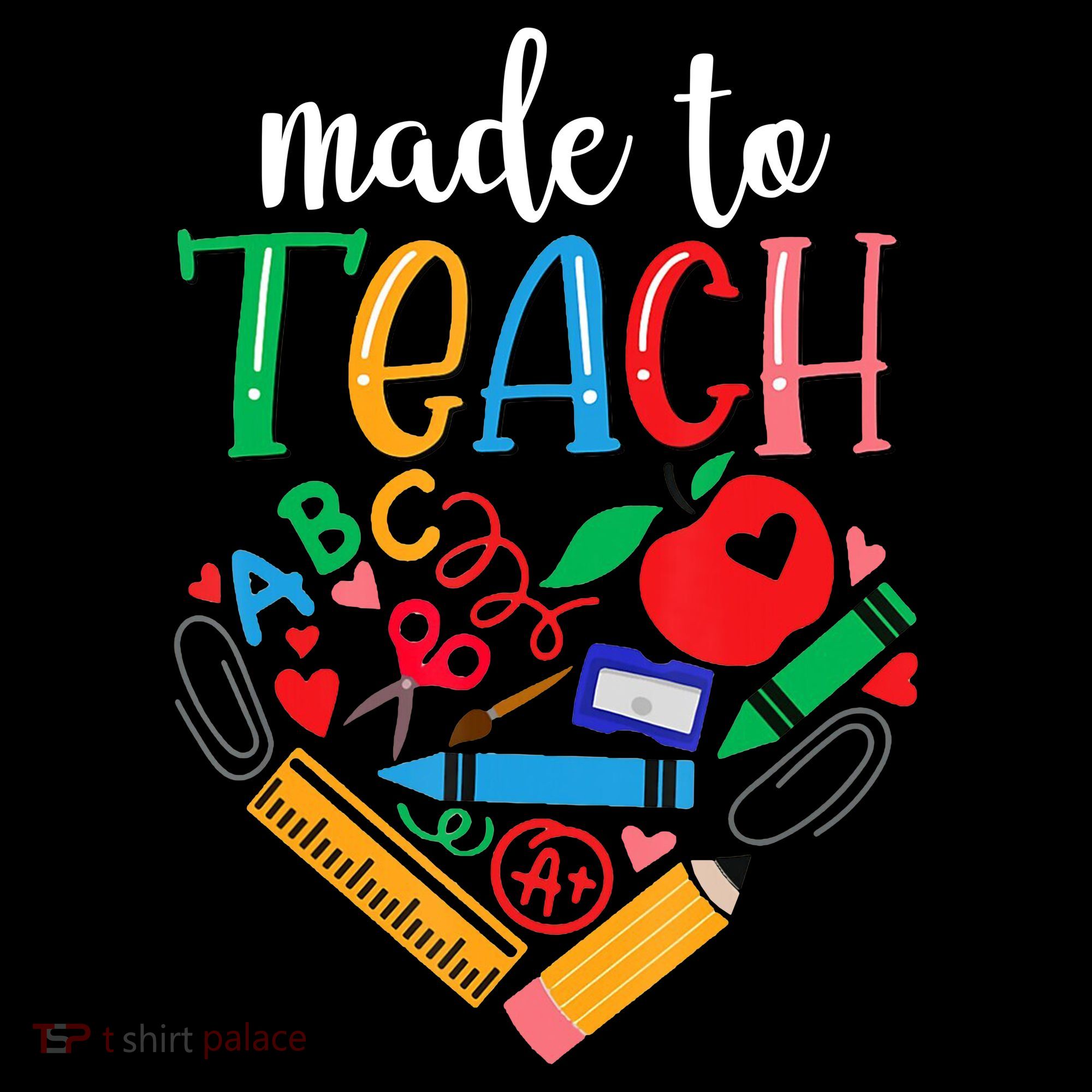 Made To Teach Gift For Teacher Ornament