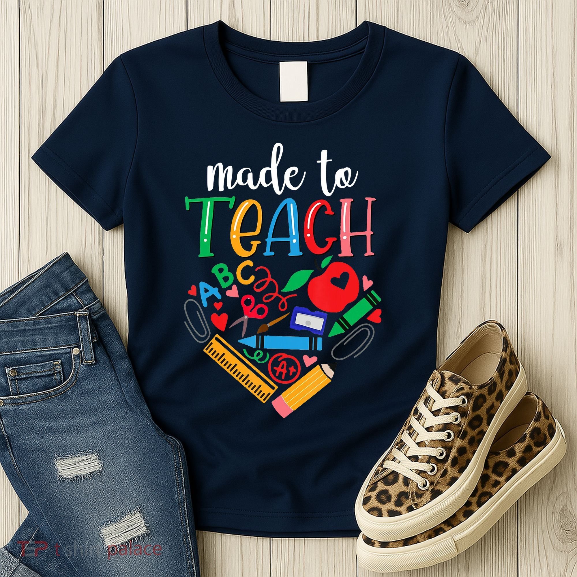 Made To Teach Gift For Teacher Women's T-Shirt
