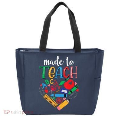 Made To Teach Gift For Teacher Tote Bag