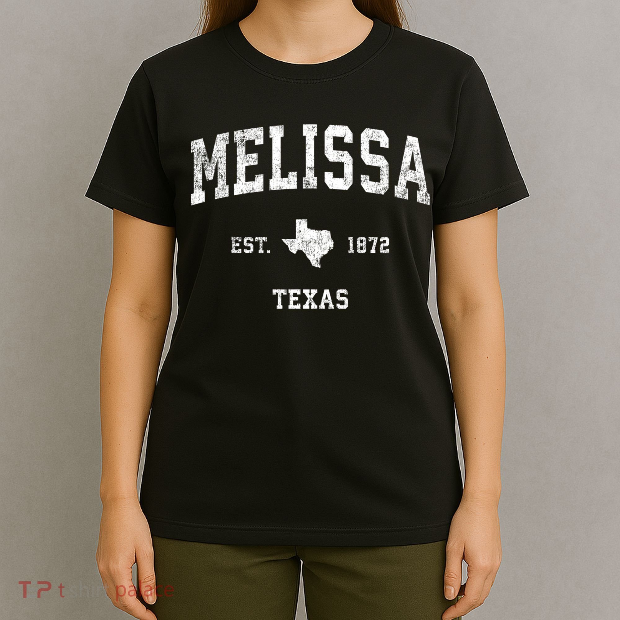 Melissa Texas Tx Vintage Sports T-Shirt