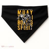 Muay Thai Thai Boxing USA-Made Doggie Bandana thumb 0