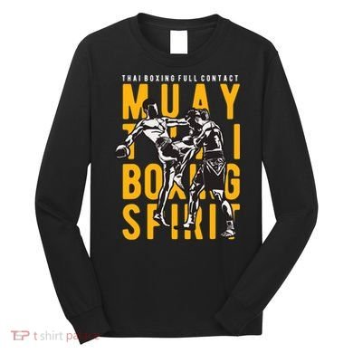 Muay Thai Thai Boxing Long Sleeve Shirt