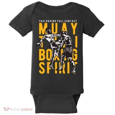 Muay Thai Thai Boxing Baby Bodysuit