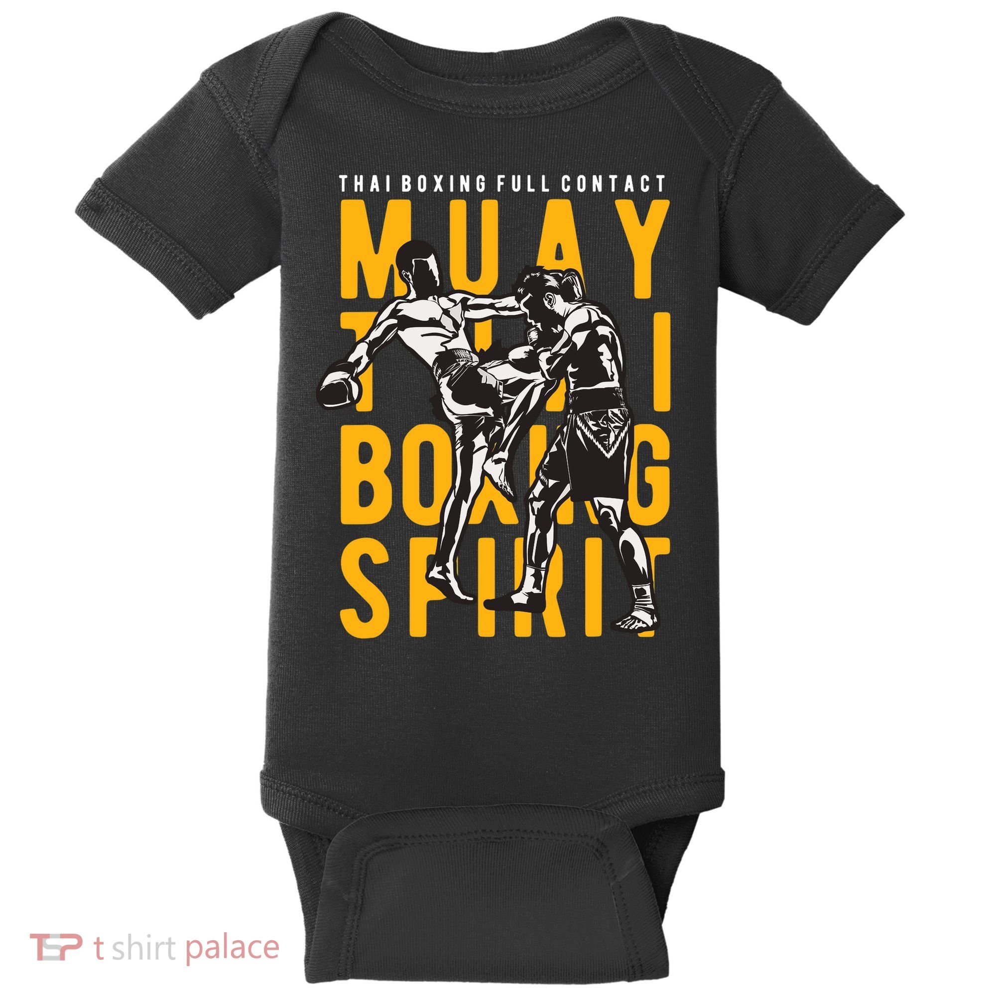 Muay Thai Thai Boxing Baby Bodysuit