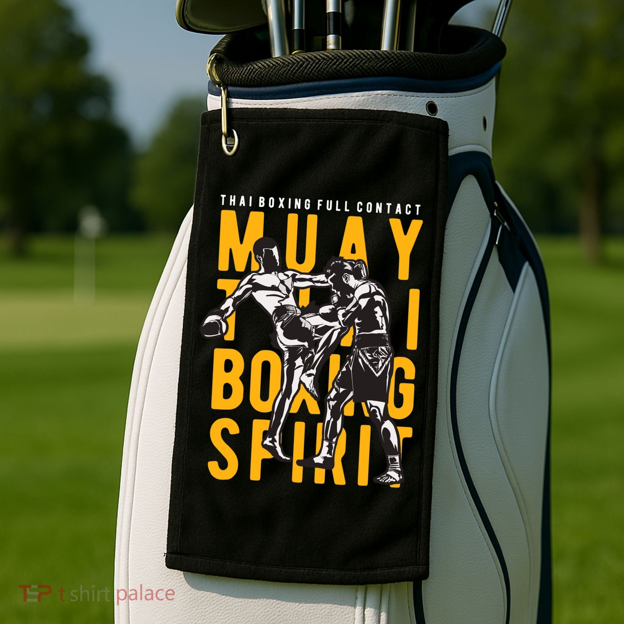Muay Thai Thai Boxing Golf Towel