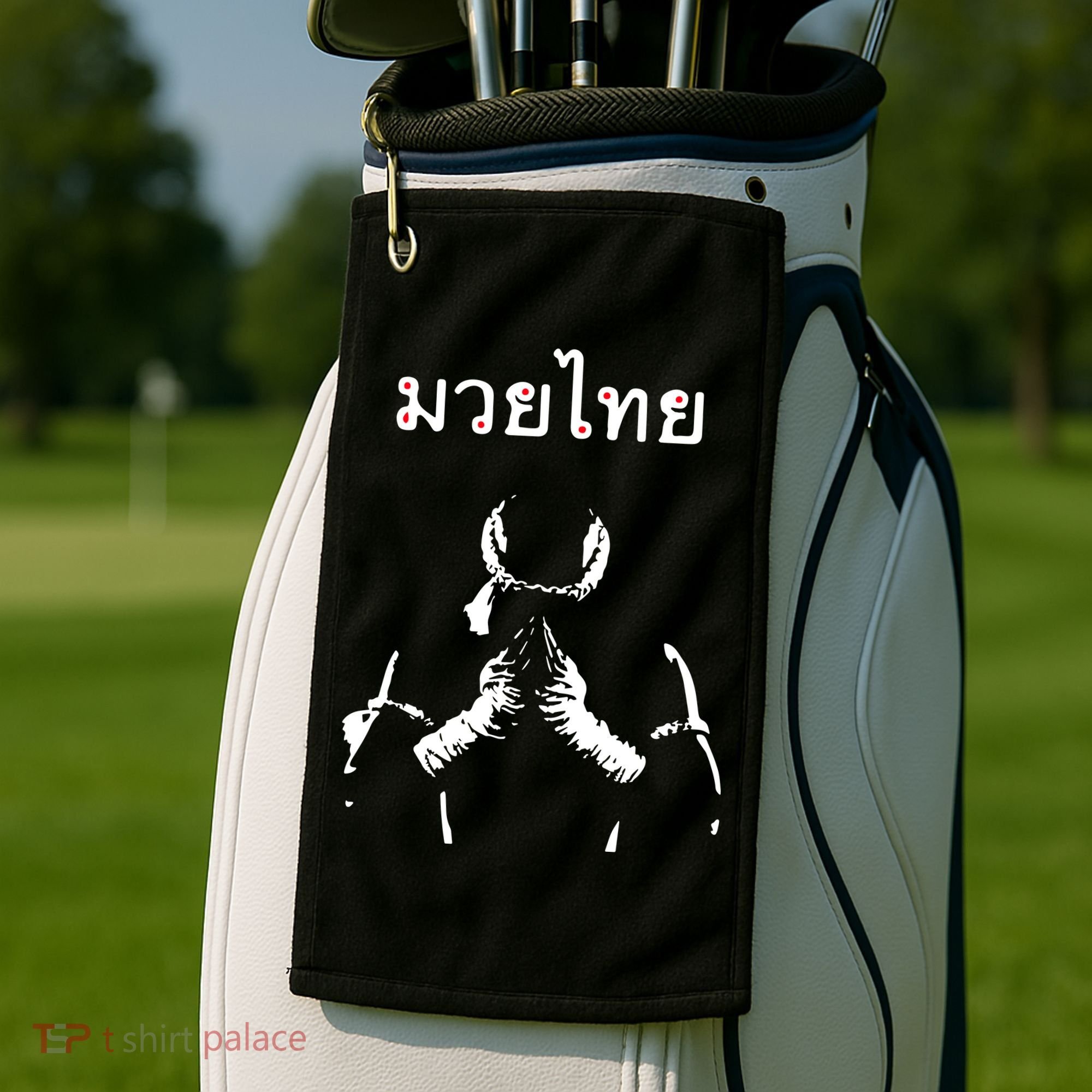 Muay Thai Thai Boxing Golf Towel