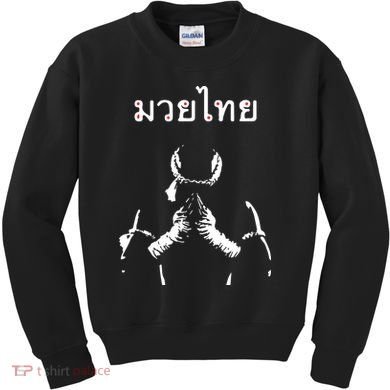 Muay Thai Thai Boxing Kids Sweatshirt