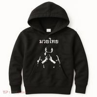 Muay Thai Thai Boxing Kids Hoodie thumb 0