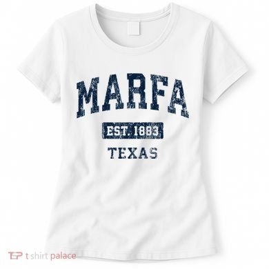 Marfa Texas Tx Vintage Sports Established Women's T-Shirt