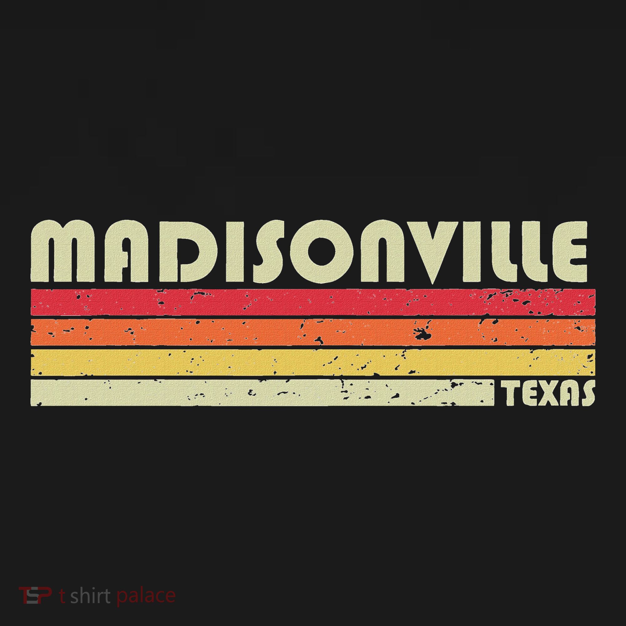 Madisonville Tx Texas Funny City Home Roots Gift Retro 80s Baby Bodysuit