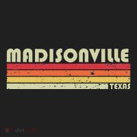 Madisonville Tx Texas Funny City Home Roots Gift Retro 80s Golf Towel thumb 3