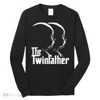 Mens The Twinfather Funny Father Of Twin Dad Gift Long Sleeve Shirt thumb 0
