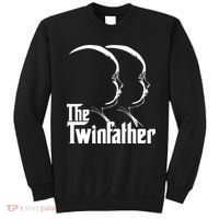 Mens The Twinfather Funny Father Of Twin Dad Gift Sweatshirt thumb 0