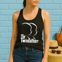 Mens The Twinfather Funny Father Of Twin Dad Gift Women's Tank Top thumb 2