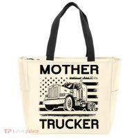 Mother Trucker Truck Driver Tote Bag thumb 0