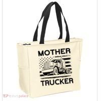 Mother Trucker Truck Driver Tote Bag thumb 2
