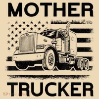 Mother Trucker Truck Driver Tote Bag thumb 4