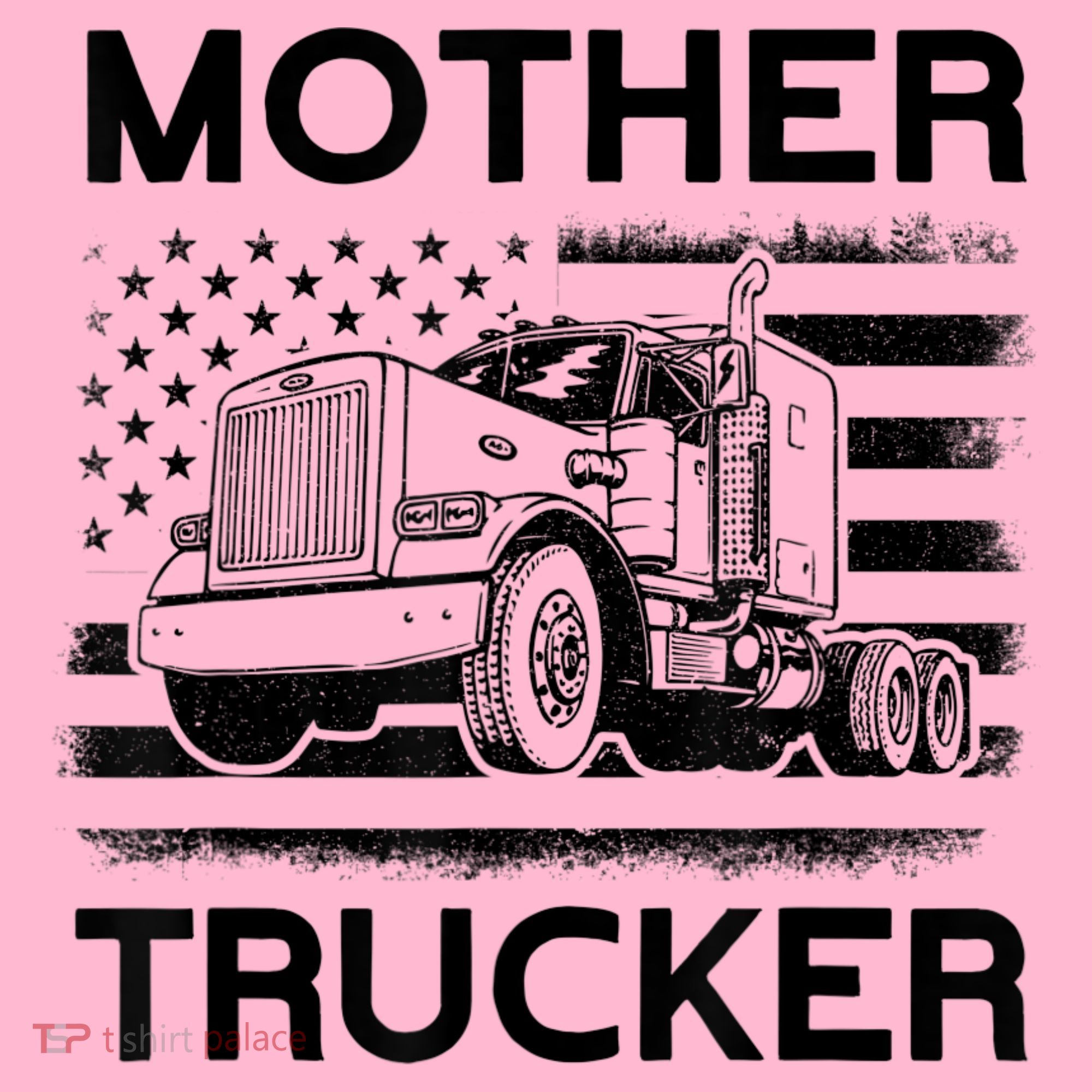 Mother Trucker Truck Driver Coaster