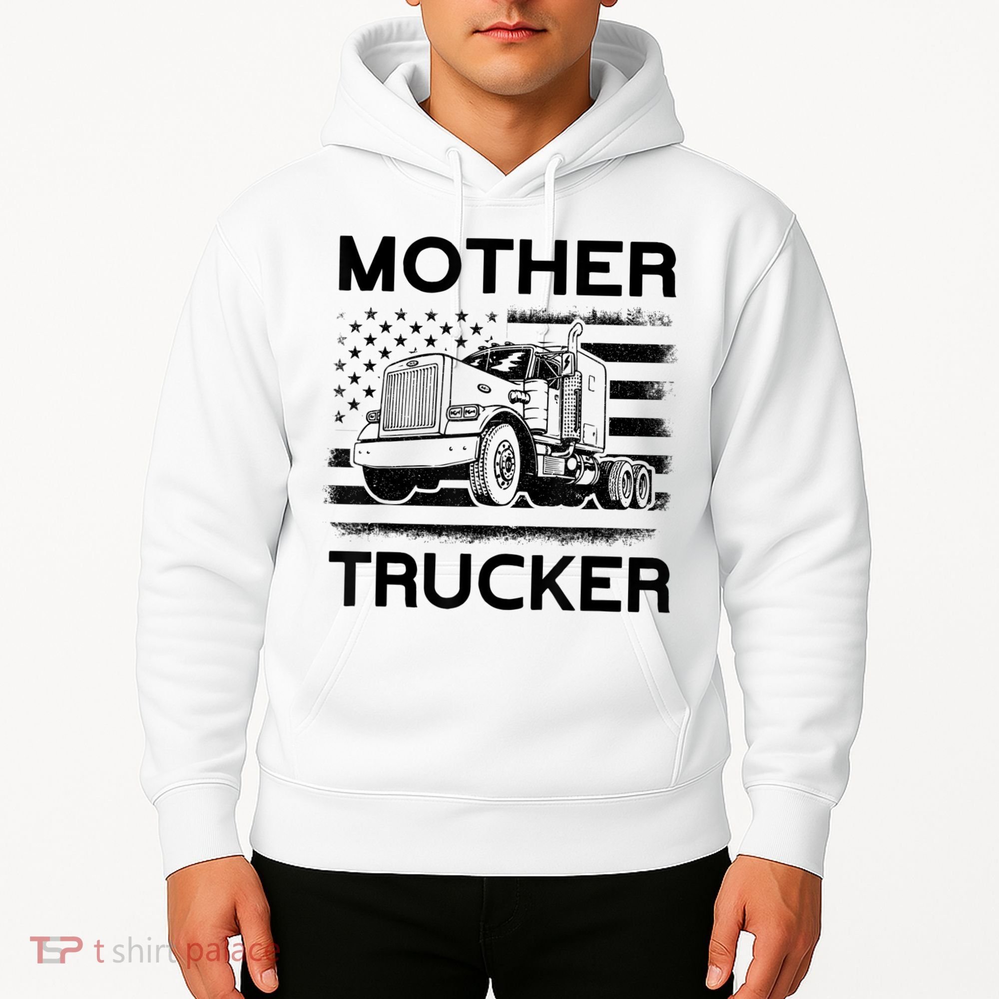 Mother Trucker Truck Driver Hoodie