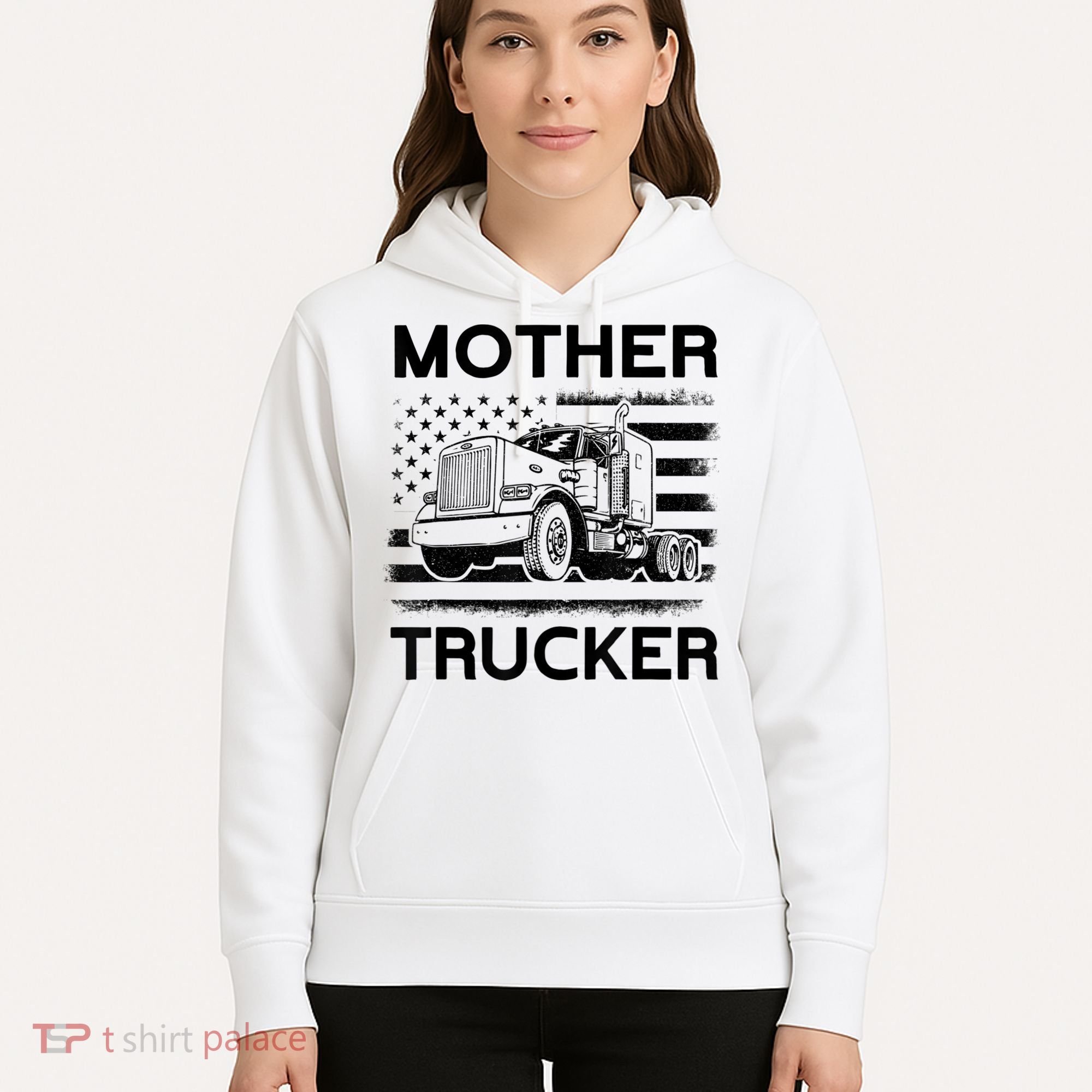 Mother Trucker Truck Driver Hoodie