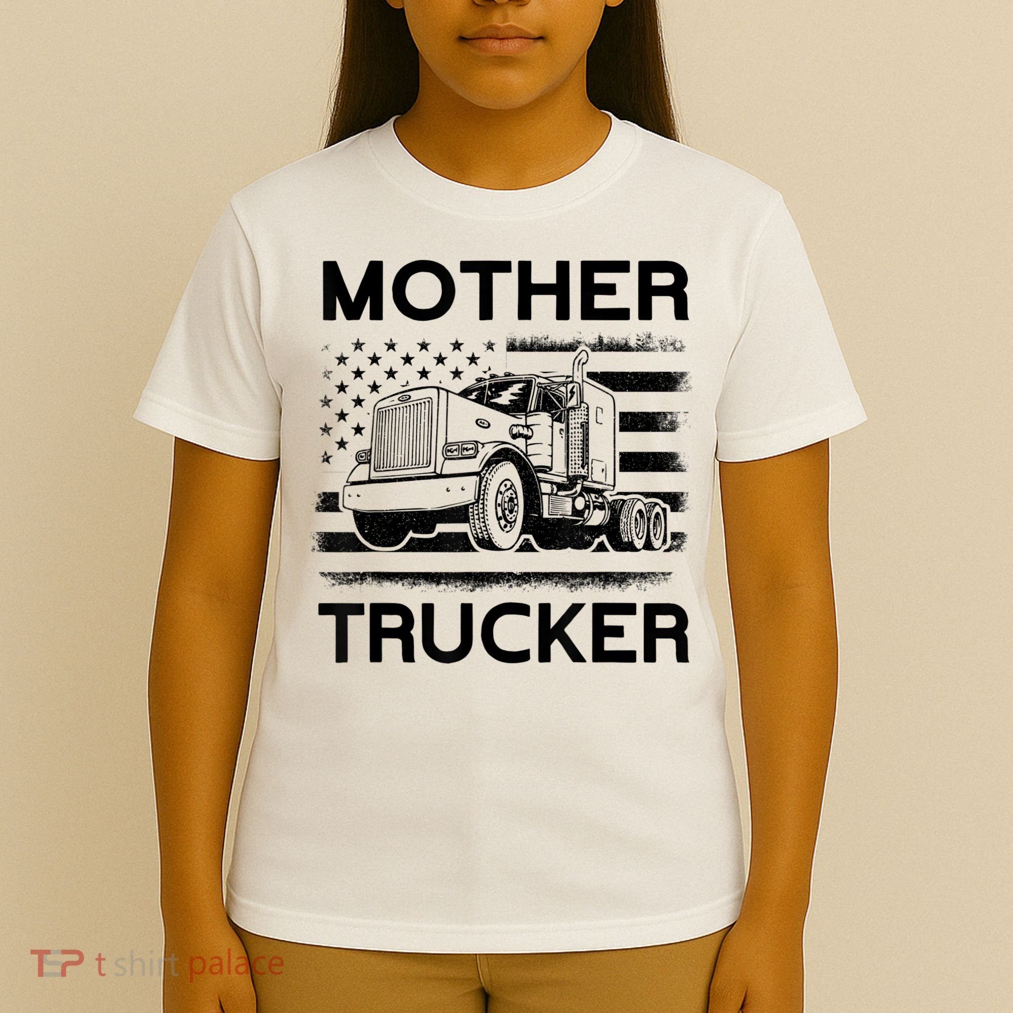 Mother Trucker Truck Driver T-Shirt