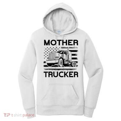 Mother Trucker Truck Driver Women's Hoodie