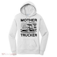 Mother Trucker Truck Driver Women's Hoodie thumb 0