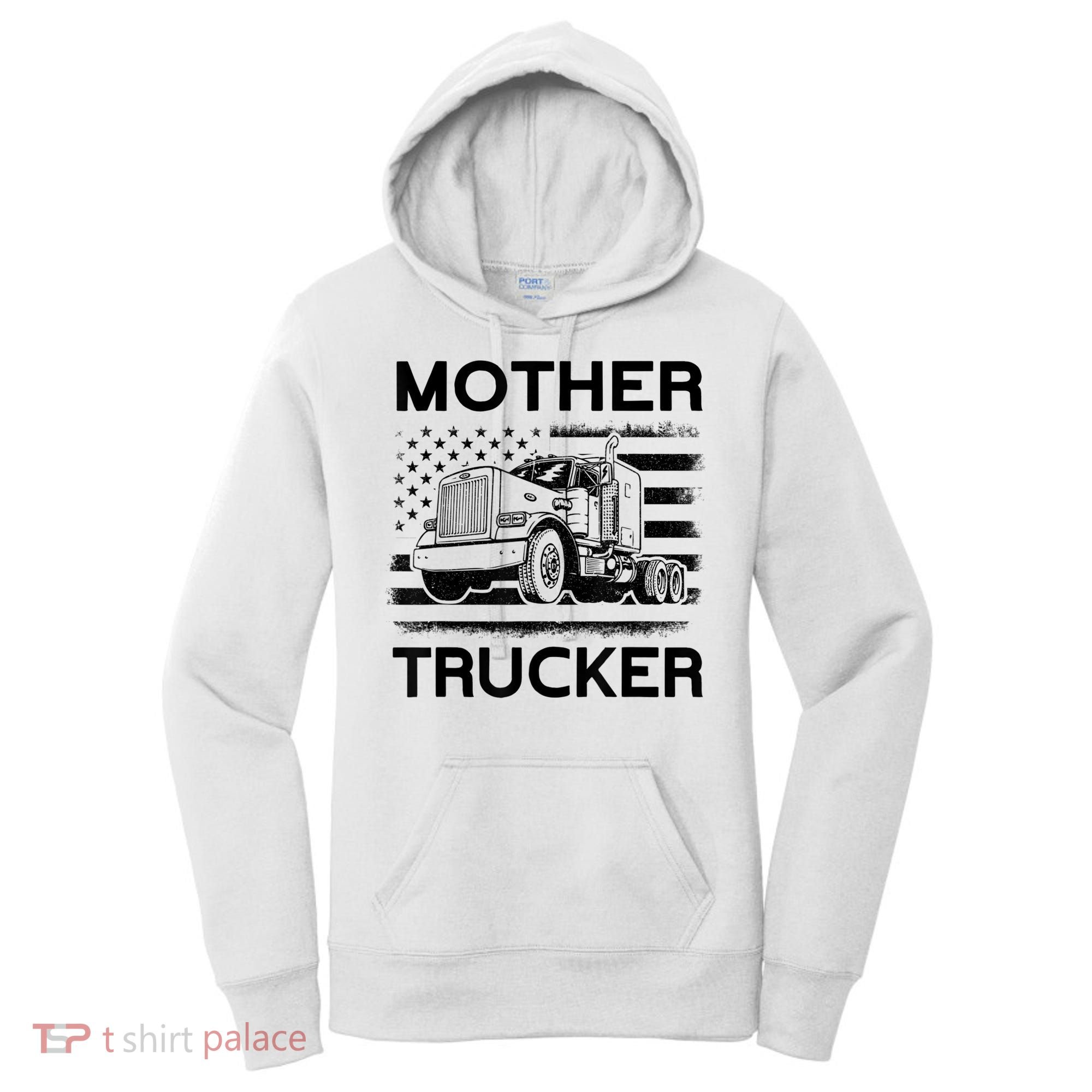 Mother Trucker Truck Driver Women's Hoodie