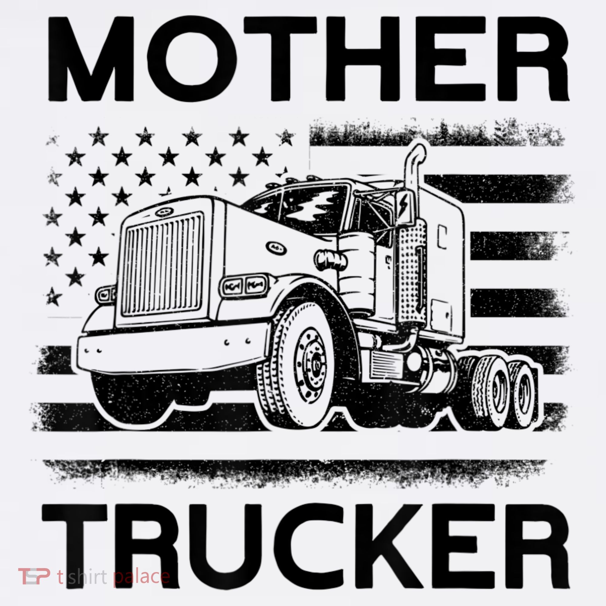 Mother Trucker Truck Driver Women's Tank Top