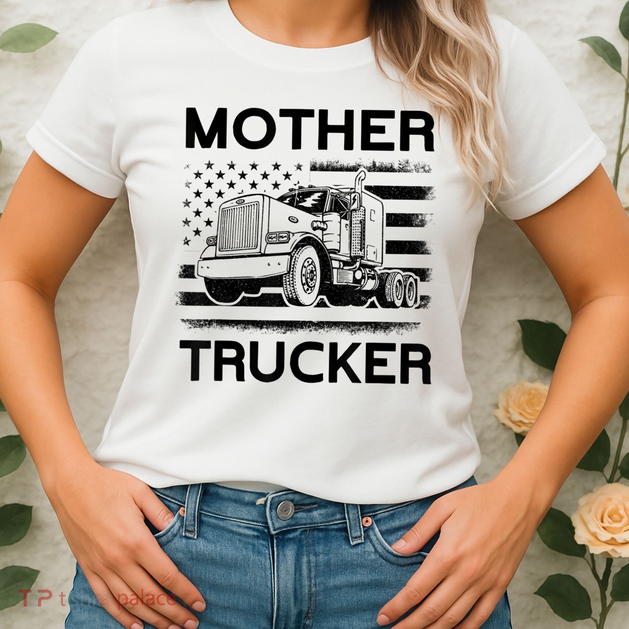 Mother Trucker Truck Driver Women's T-Shirt