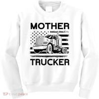 Mother Trucker Truck Driver Kids Sweatshirt thumb 0