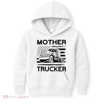 Mother Trucker Truck Driver Kids Hoodie thumb 0