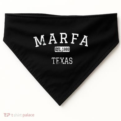 Marfa Texas TX Vintage USA-Made Doggie Bandana