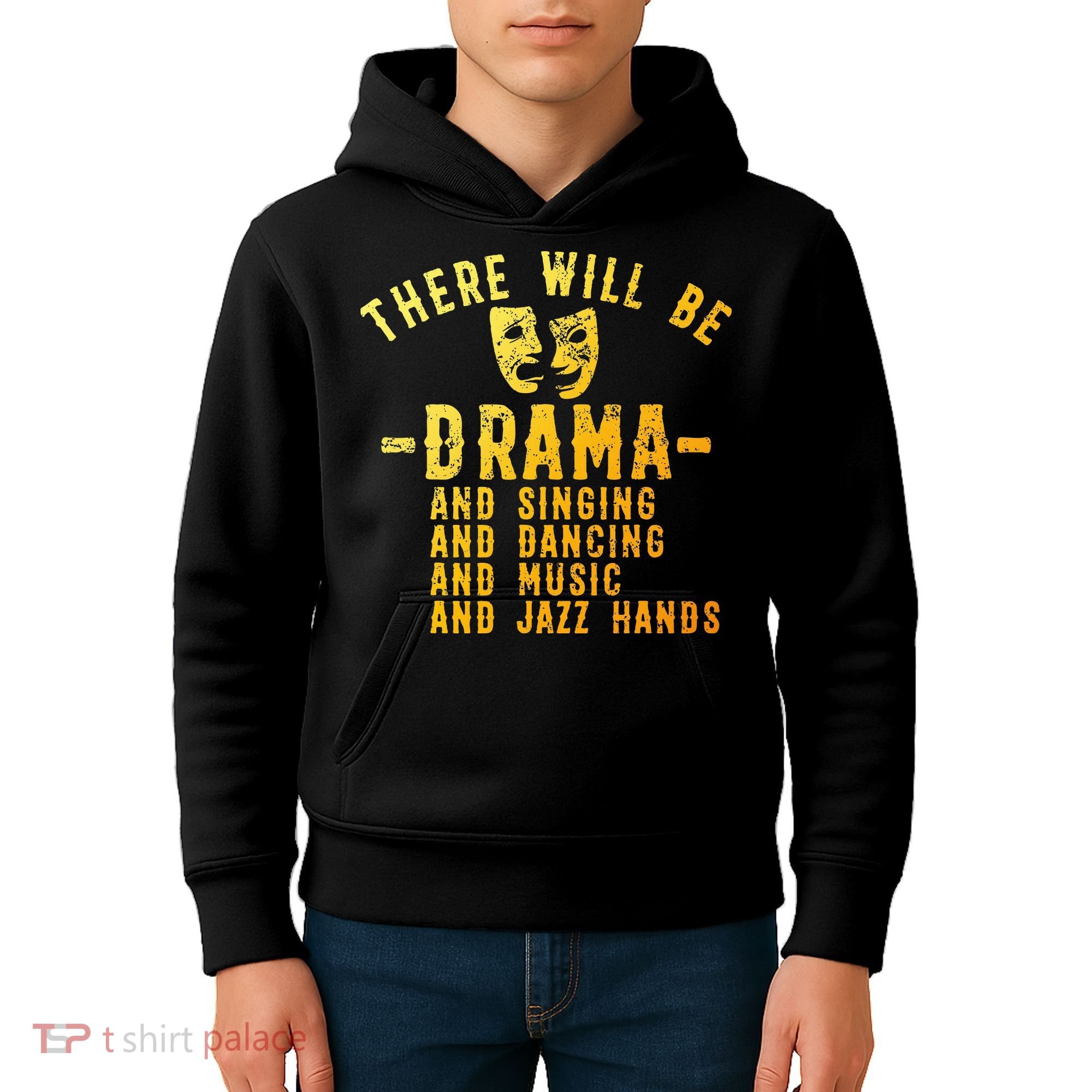 Musical Theatre Theater Actor Broadway Kids Hoodie