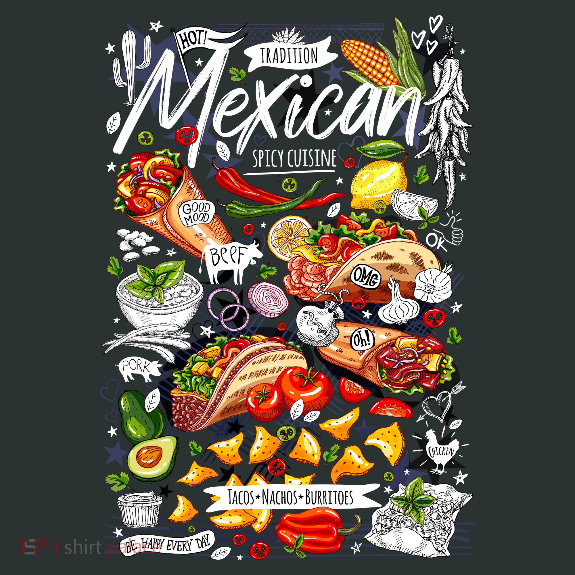 Mexican Tacos Taco Tradition Foodie Food Lover Sweatshirt