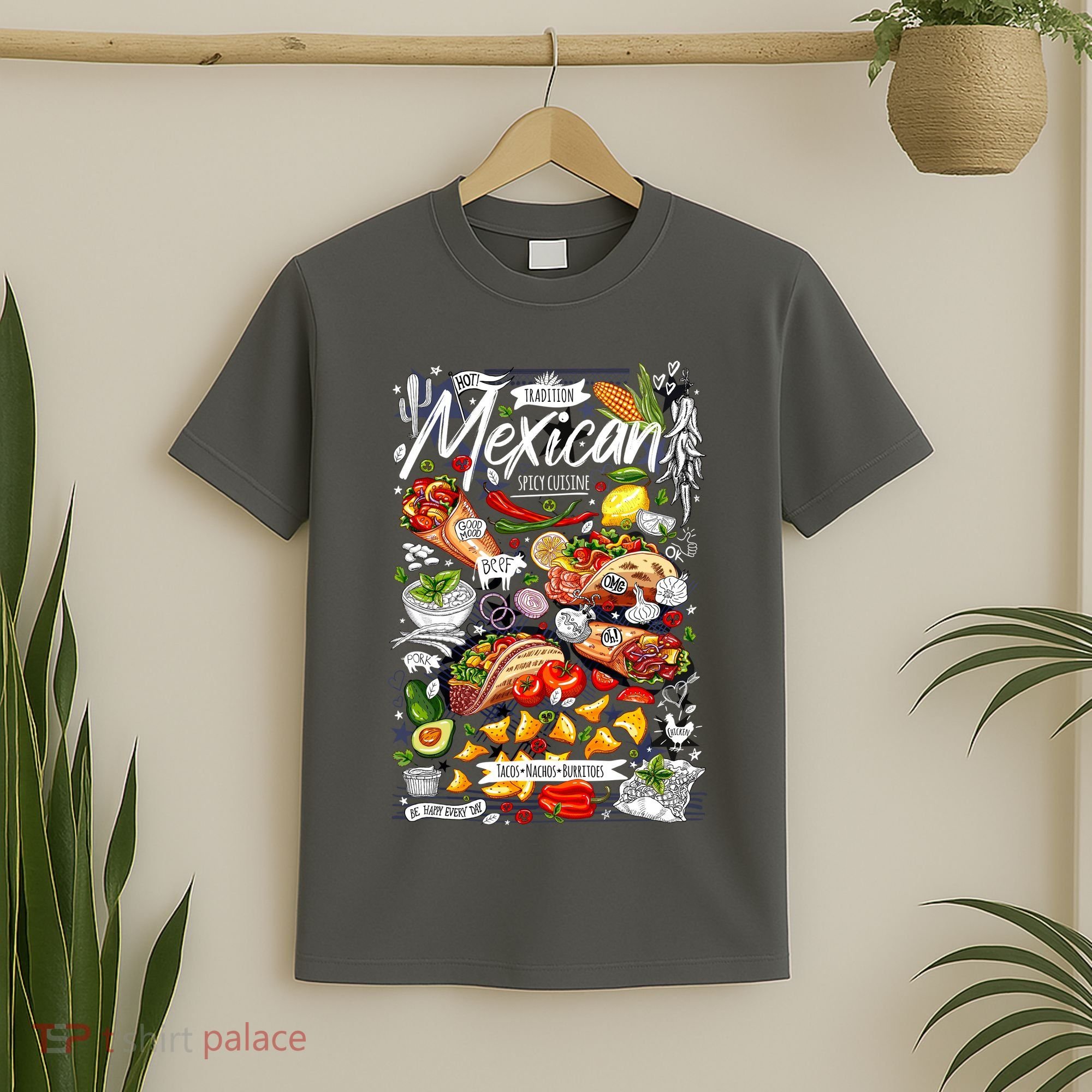 Mexican Tacos Taco Tradition Foodie Food Lover T-Shirt