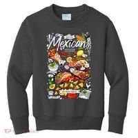 Mexican Tacos Taco Tradition Foodie Food Lover Kids Sweatshirt thumb 0