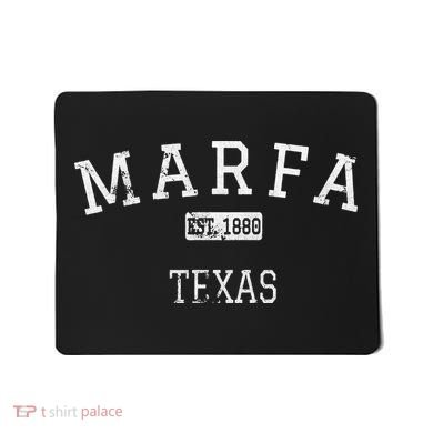 Marfa Texas TX Vintage Mousepad