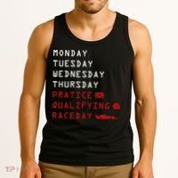 Monday Tuesday Thursday Practice Qualifying Race Day Tank Top thumb 3