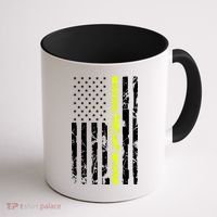 Michigan Tow Truck Driver Flag Coffee Mug thumb 1