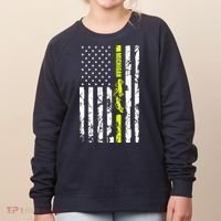 Michigan Tow Truck Driver Flag Women's Sweatshirt thumb 0