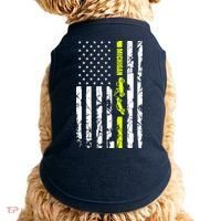 Michigan Tow Truck Driver Flag Doggie Tank thumb 0