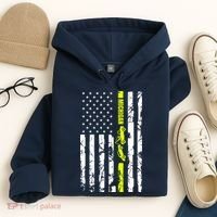 Michigan Tow Truck Driver Flag Hoodie thumb 4