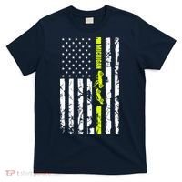Michigan Tow Truck Driver Flag T-Shirt thumb 0