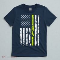 Michigan Tow Truck Driver Flag T-Shirt thumb 5