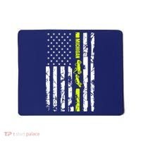 Michigan Tow Truck Driver Flag Mousepad thumb 0