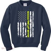 Michigan Tow Truck Driver Flag Kids Sweatshirt thumb 0